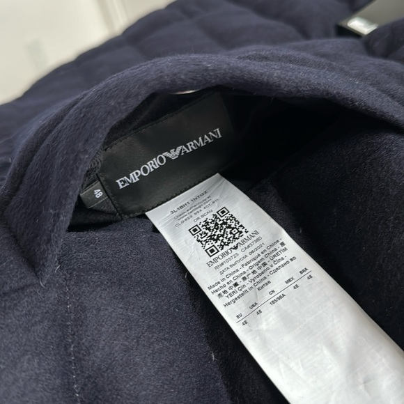 Emporio Armani Puffer Reversible Vest Jacket - Picture 8 of 10